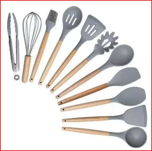 Set X12 Utensilios Cocina Silicona